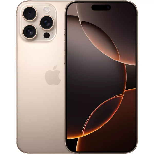 Smartphone Apple iPhone 16 Pro Max Titane Sable 256Go