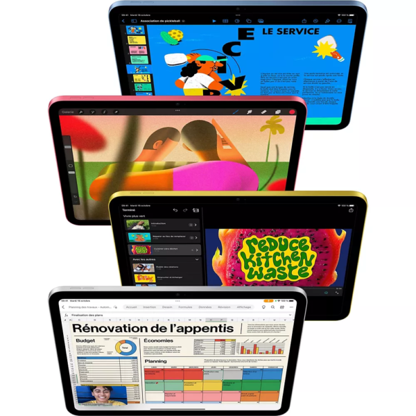Tablette Apple Ipad 10.9 64Go Bleu – Image 3
