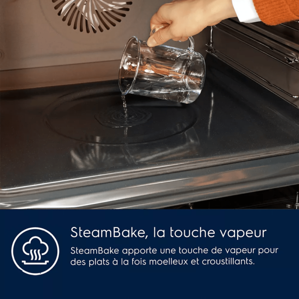 Four encastrable fonction vapeur Electrolux EOD6P46X steambake – Image 2